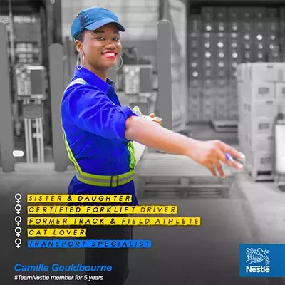 Camille Gouldbourne, Transport Specialist