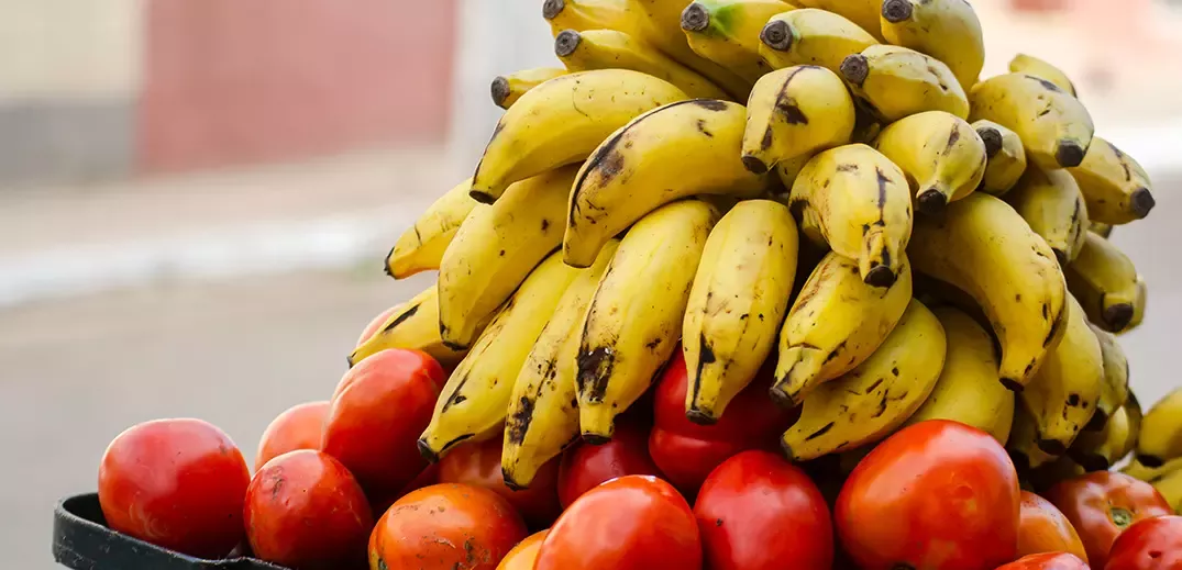 Fruits and vegetables