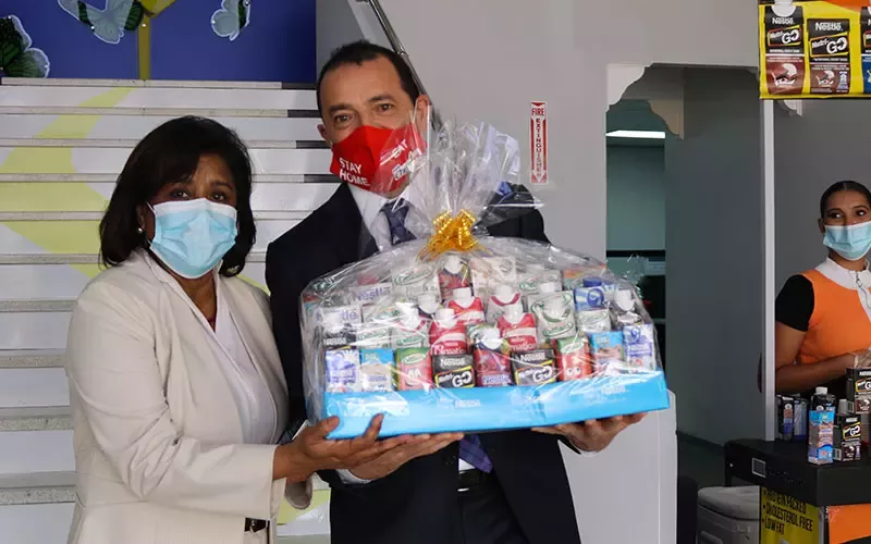 Prime Minister, Dr. The Honourable Keith Rowley thanks Nestlé Trinidad and Tobago Limited for commitment to business continuity