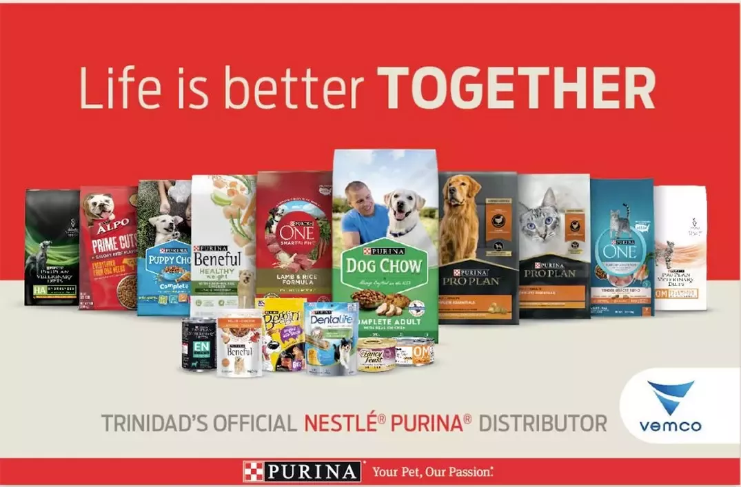 Trinidad's Official Nestle Purina Distributor